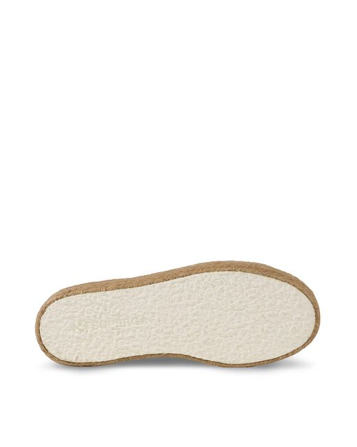 2730 Rope Seashells Print di Superga in Natural