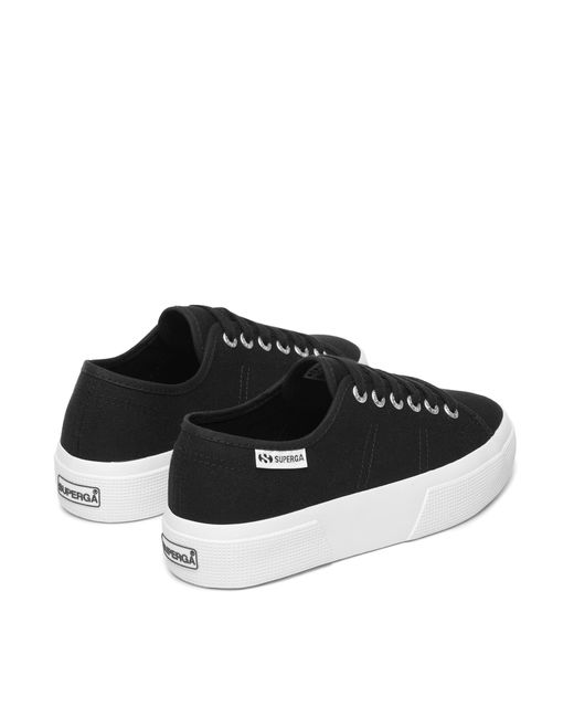 3740 Platform Leggera di Superga in Black