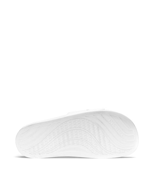 1908 Slides Polysoft di Superga in White
