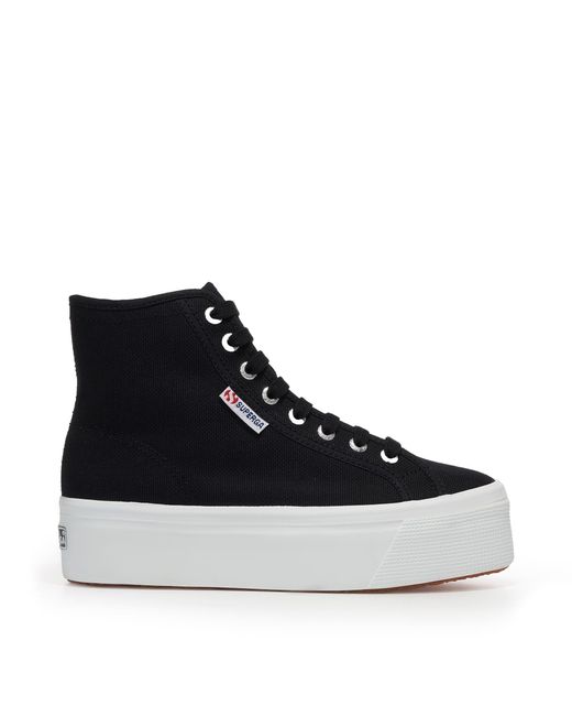 2708 Hi Top di Superga in Black