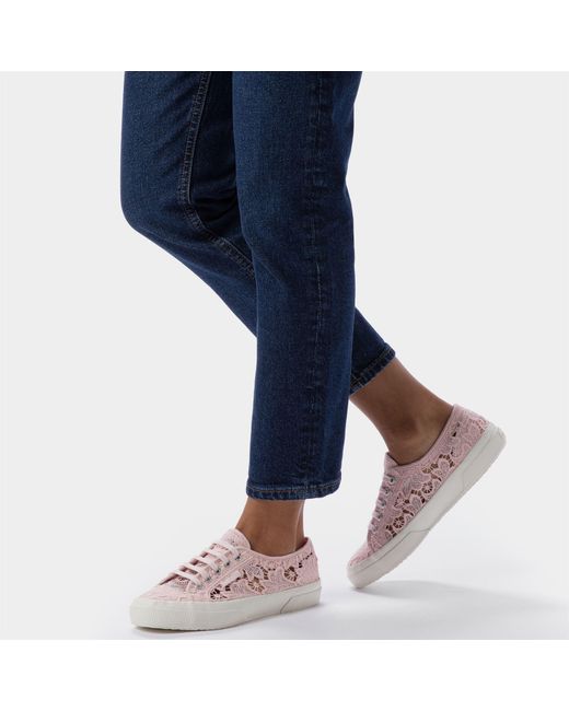 2750 Macrame di Superga in Pink