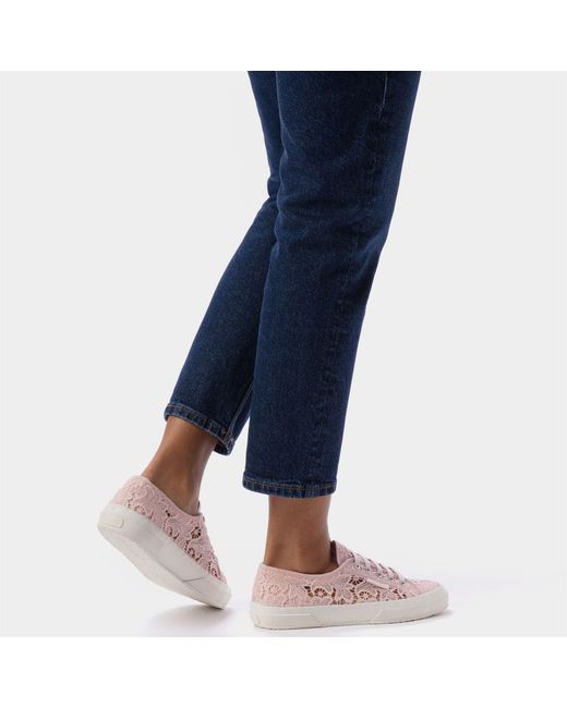2750 Macrame di Superga in Pink
