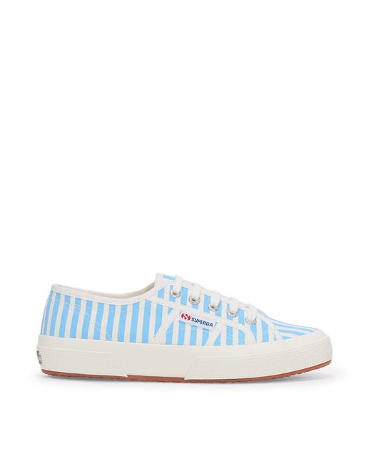 2750 Stripes Print di Superga in Blue