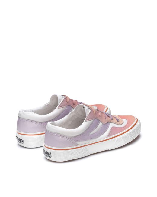 2941 Revolley Gradient di Superga in Pink