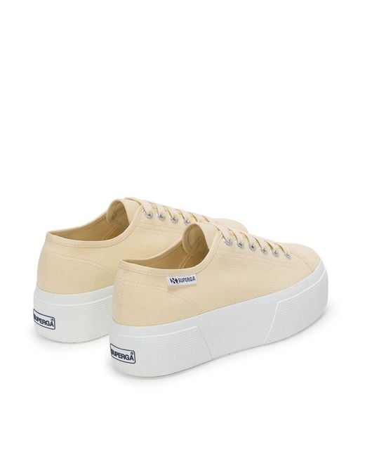 3790 Platform Leggera Superga de color Natural
