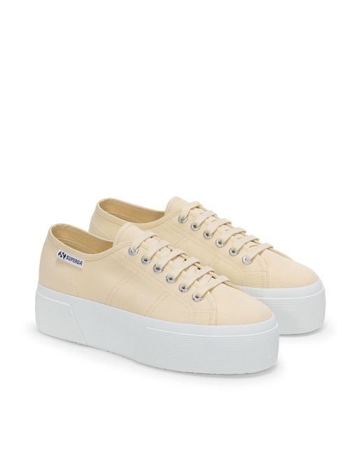 3790 Platform Leggera Superga de color Natural