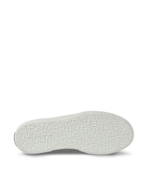 3790 Platform Mirror Synthetic Material Superga de color White