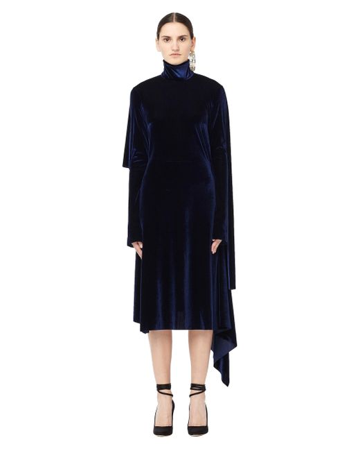 vetements velvet dress
