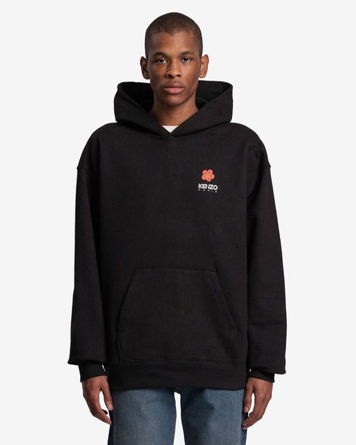 KENZO Boke Flower Oversized Hoodie in Black for Men | Lyst UK