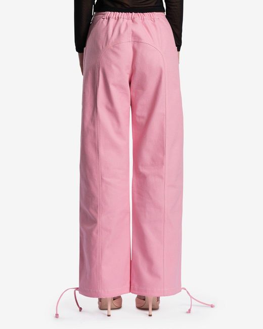 Sandy Liang Tifosi Pants in Pink | Lyst
