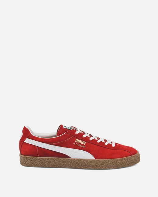 puma suede high risk red