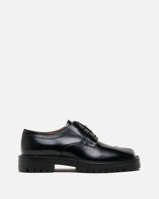 Maison Margiela Tabi County Lace-up Shoe in Black for Men | Lyst