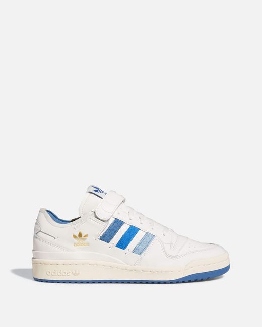 Adidas Leather Forum 84 Low Altered Blue In White For Men Lyst