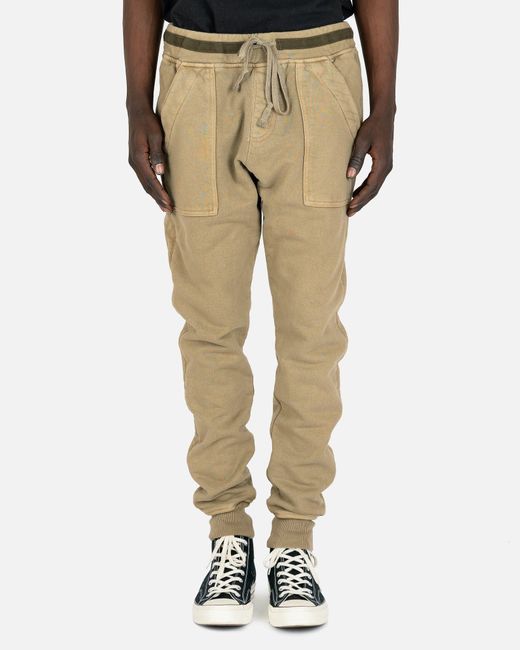 Greg Lauren Cotton Basic Sweat Pants 