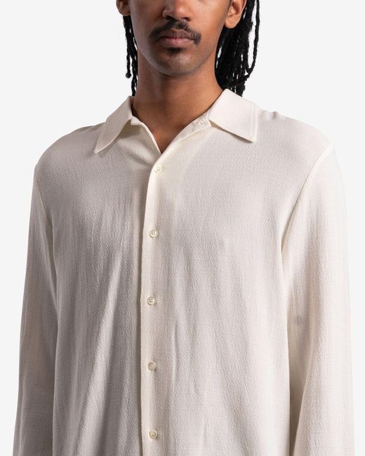 Séfr Rampoua Shirt in White for Men | Lyst