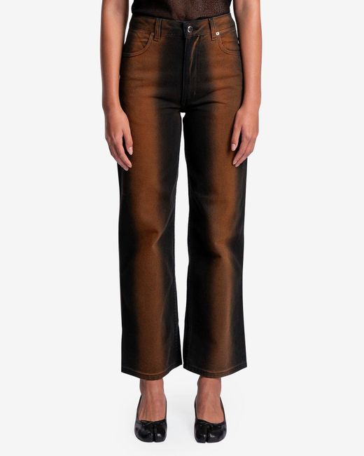 最終値下げ Eckhaus ローズ Latta デニム/ジーンズ Wide Eckhaus Leg