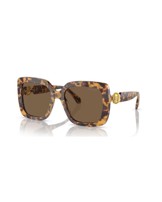 Swarovski Brown Sunglasses