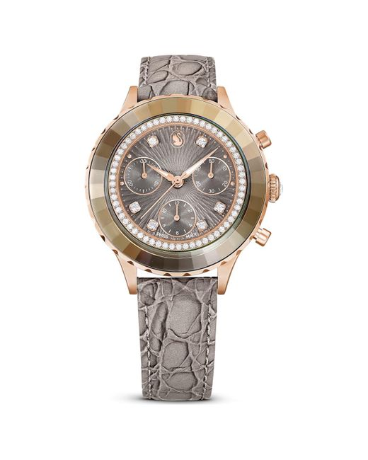 Swarovski Metallic Octea Chrono Watch