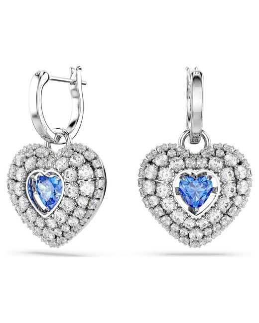 Swarovski Blue Hyperbola Drop Earrings