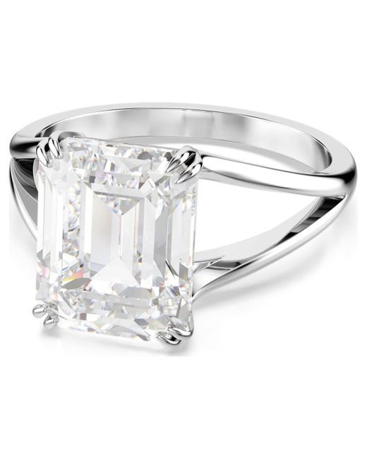 Swarovski White Stilla Cocktail Ring