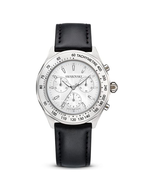Swarovski Metallic Dextera Tachymetre Watch