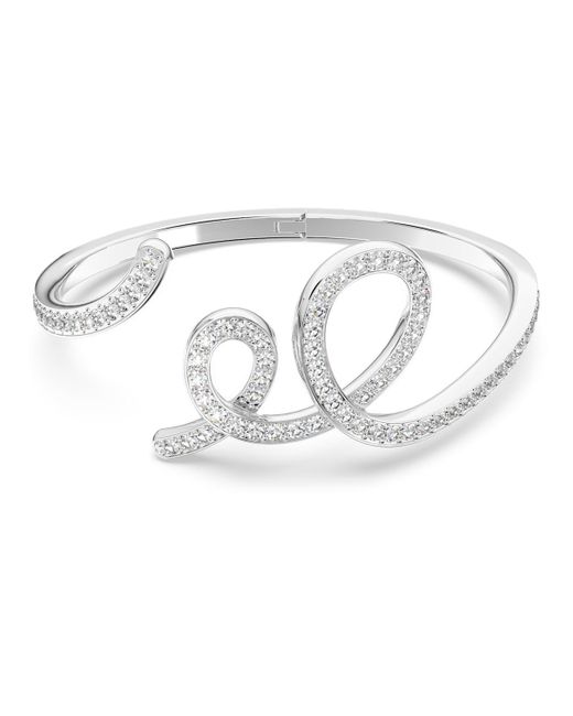 Swarovski Metallic Fluenta Bangle