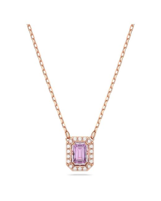 Swarovski Metallic Womens Millenia Necklace