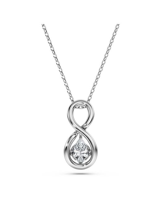 Swarovski Metallic Eternity Pendant
