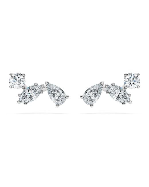 Swarovski Metallic Galaxy Stud Earrings