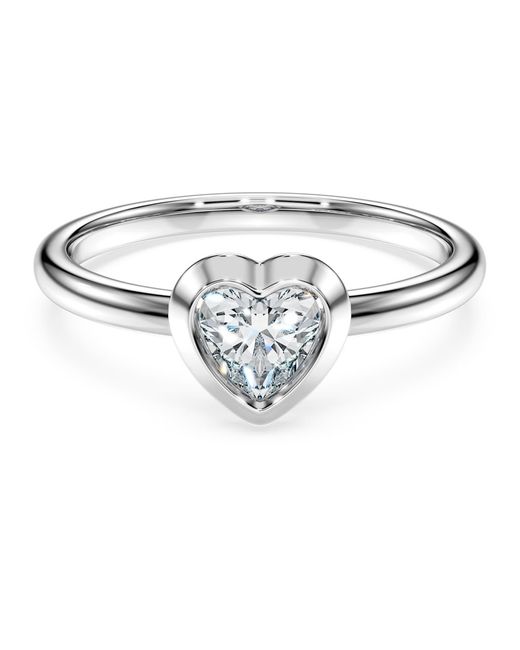 Swarovski Metallic Eternity Solitaire Ring