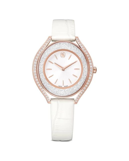 Swarovski Metallic Crystalline Aura Watch