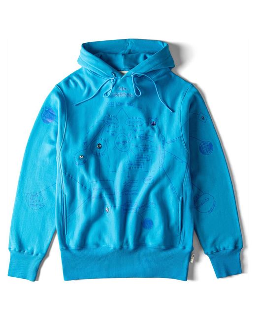 Swarovski Blue Advisory Board Crystals, Subjective Halos Hoodie