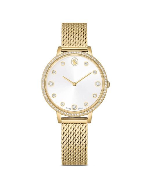 Swarovski Metallic Clarica Watch