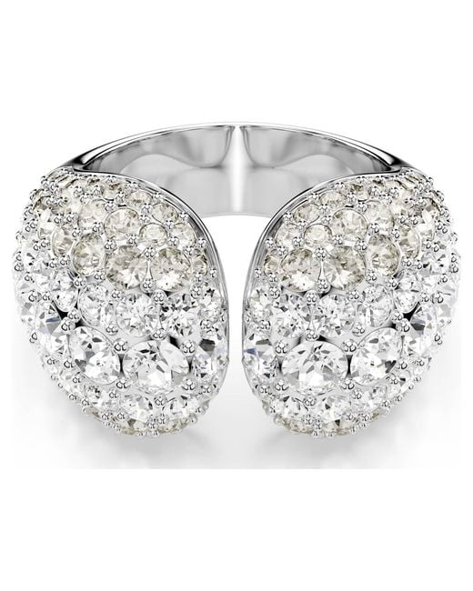 Swarovski Metallic Sublima Crystal Cocktail Ring