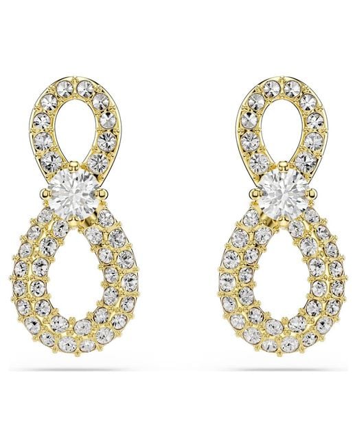 Swarovski Metallic Hyperbola Stud Earrings
