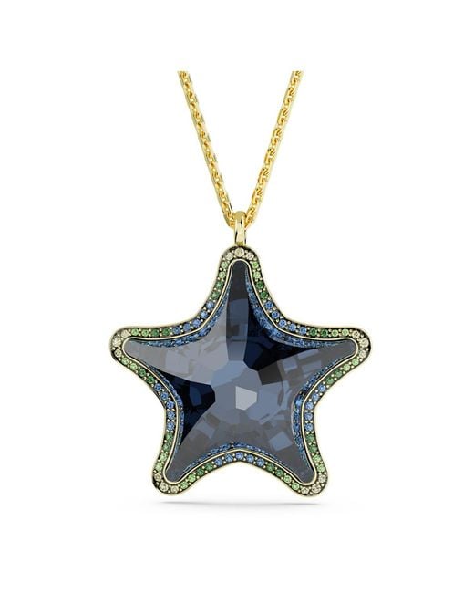 Swarovski Blue Scs Pendant