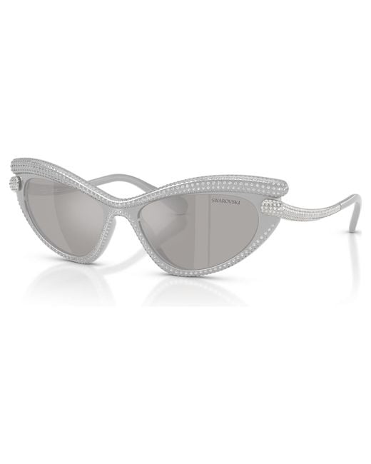 Swarovski Gray Sunglasses
