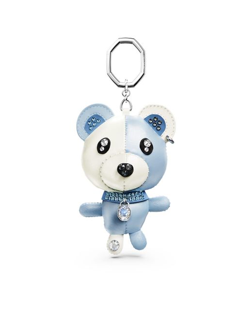 Swarovski Blue Teddy handtaschen-charm, bär