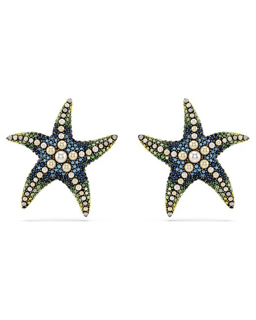 Swarovski Blue Idyllia Stud Earrings