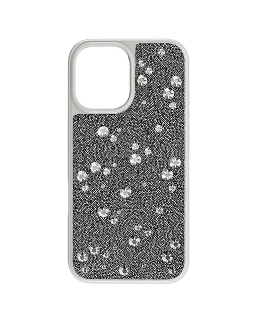 Funda para smartphone high, diseño distribuido, iphone® 16 Swarovski de color Metallic