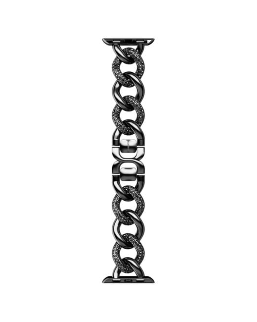 Swarovski Black Sparkling Chain Strap
