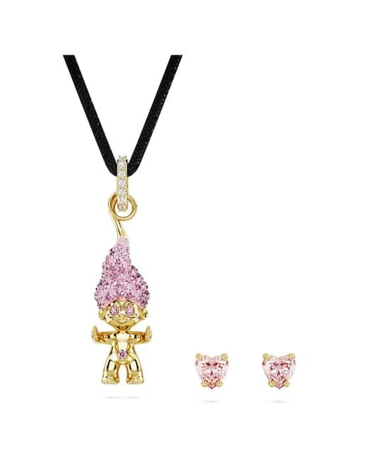 Swarovski Metallic Good Luck Trolls Set