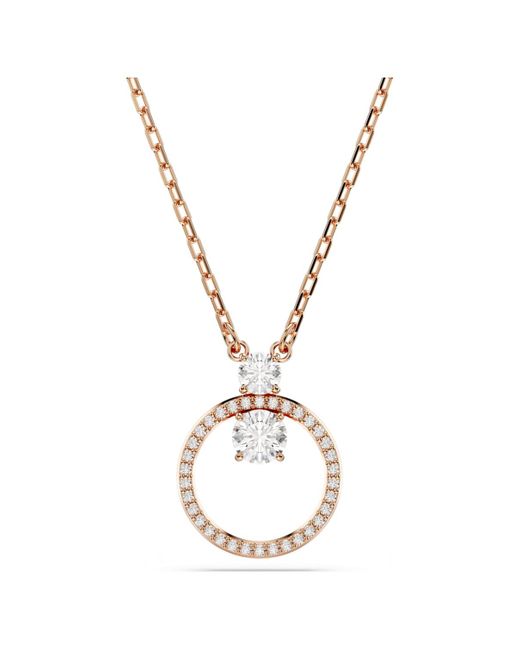 Constella Collana Pendente di Swarovski in Metallic