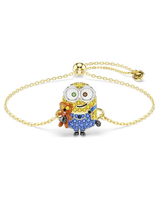 Swarovski Metallic Minions Bob Bracelet