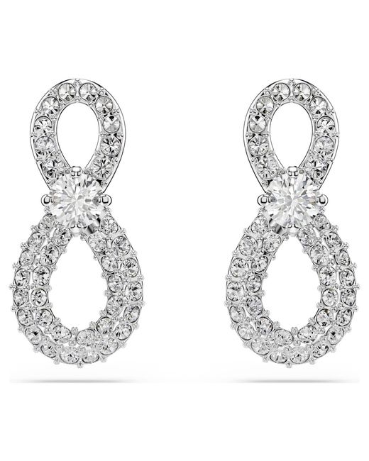 Swarovski Metallic Hyperbola Stud Earrings