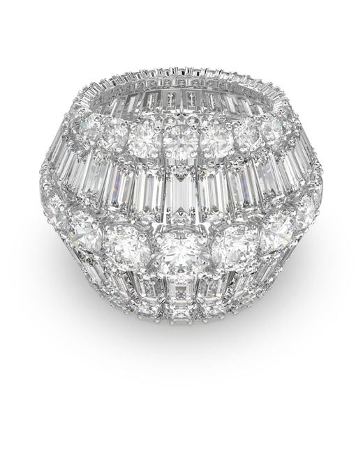 Swarovski Metallic Hyperbola cocktailring