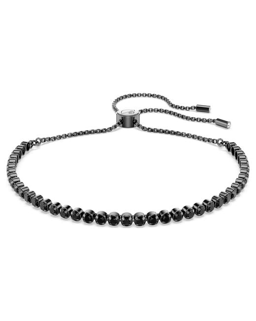 Swarovski Metallic Matrix Tennis Bracelet