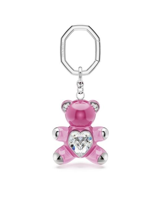 Swarovski Pink Teddy Key Ring