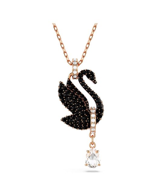 Swarovski Black Swan Pendant