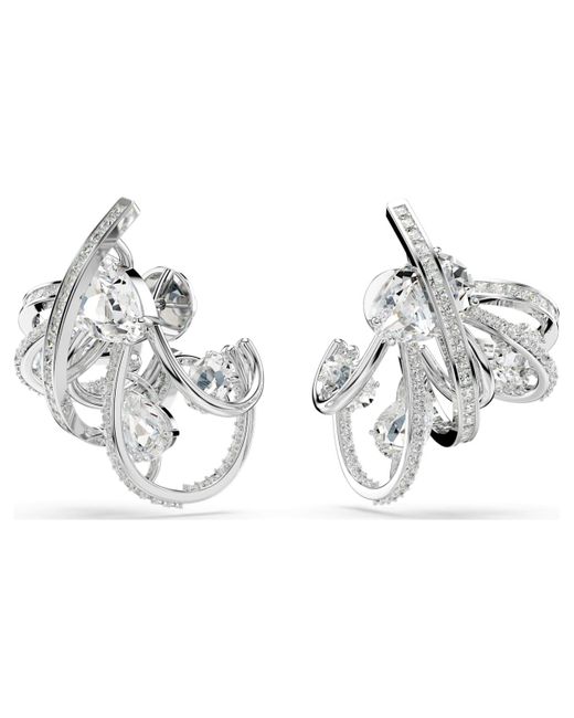 Swarovski Metallic Hyperbola Ear Cuff